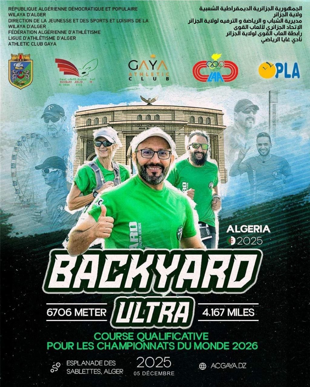 Backyard Ultra Algeria 2025