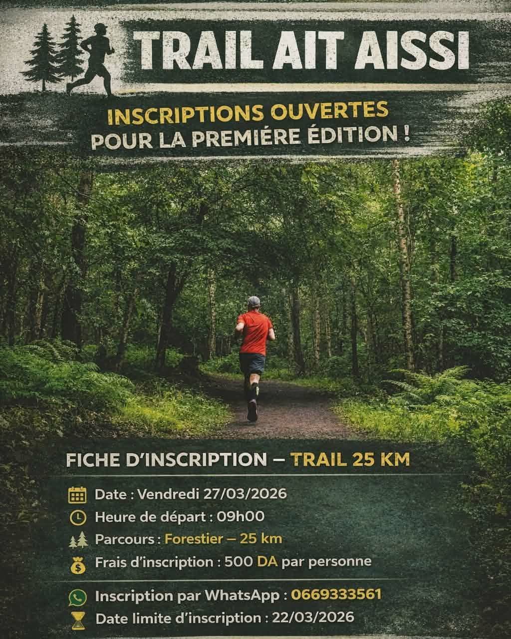Trail Aït Aissi – 1ʳᵉ Édition